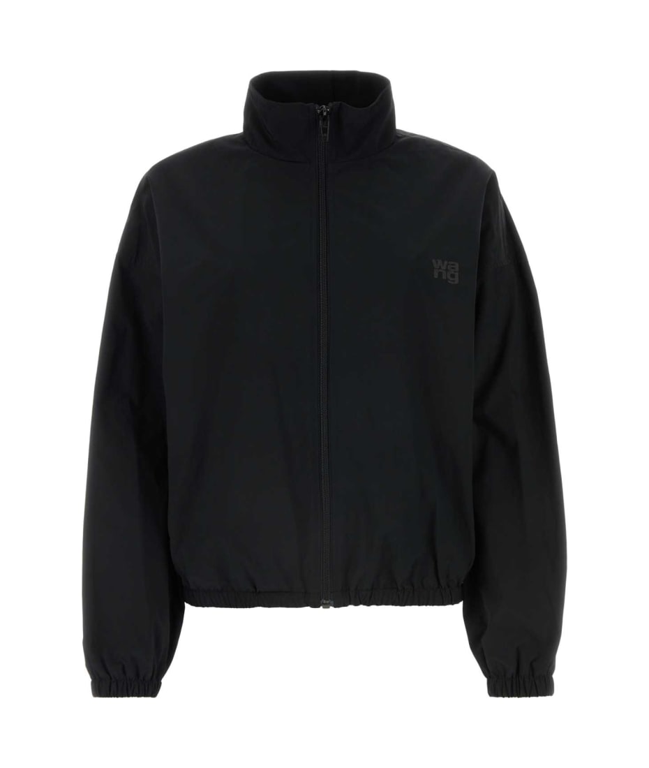 Alexander Wang Coaches Track Jacket With Wang Puff Logo | italist