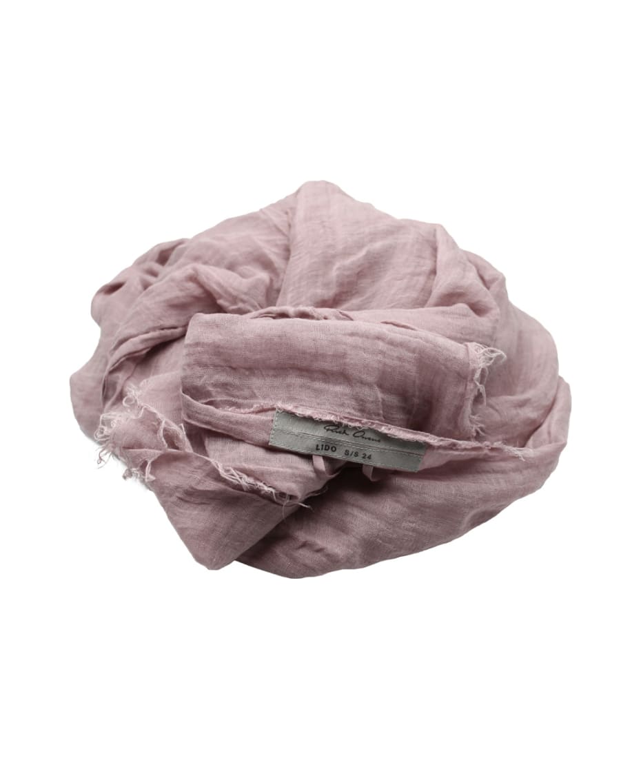 【関税＆送料込み】Rick Owens Sandy Mega Scarf Accessories Rick Owens Sandy raw-cut scarf | REVERSIBLE