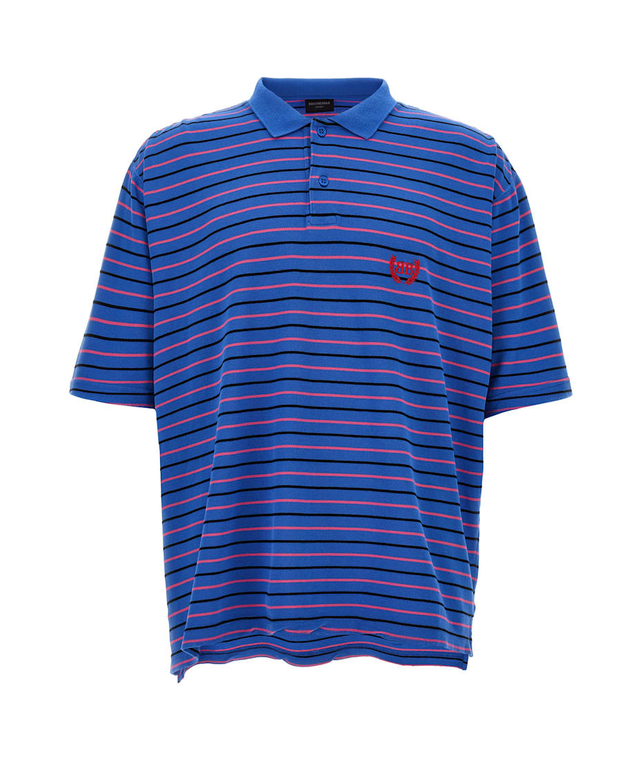 トップス BALENCIAGA 25Summer Laurel Classic Polo Balenciaga Laurel Classic Fitted Polo Shirt | Saks Fifth Avenue