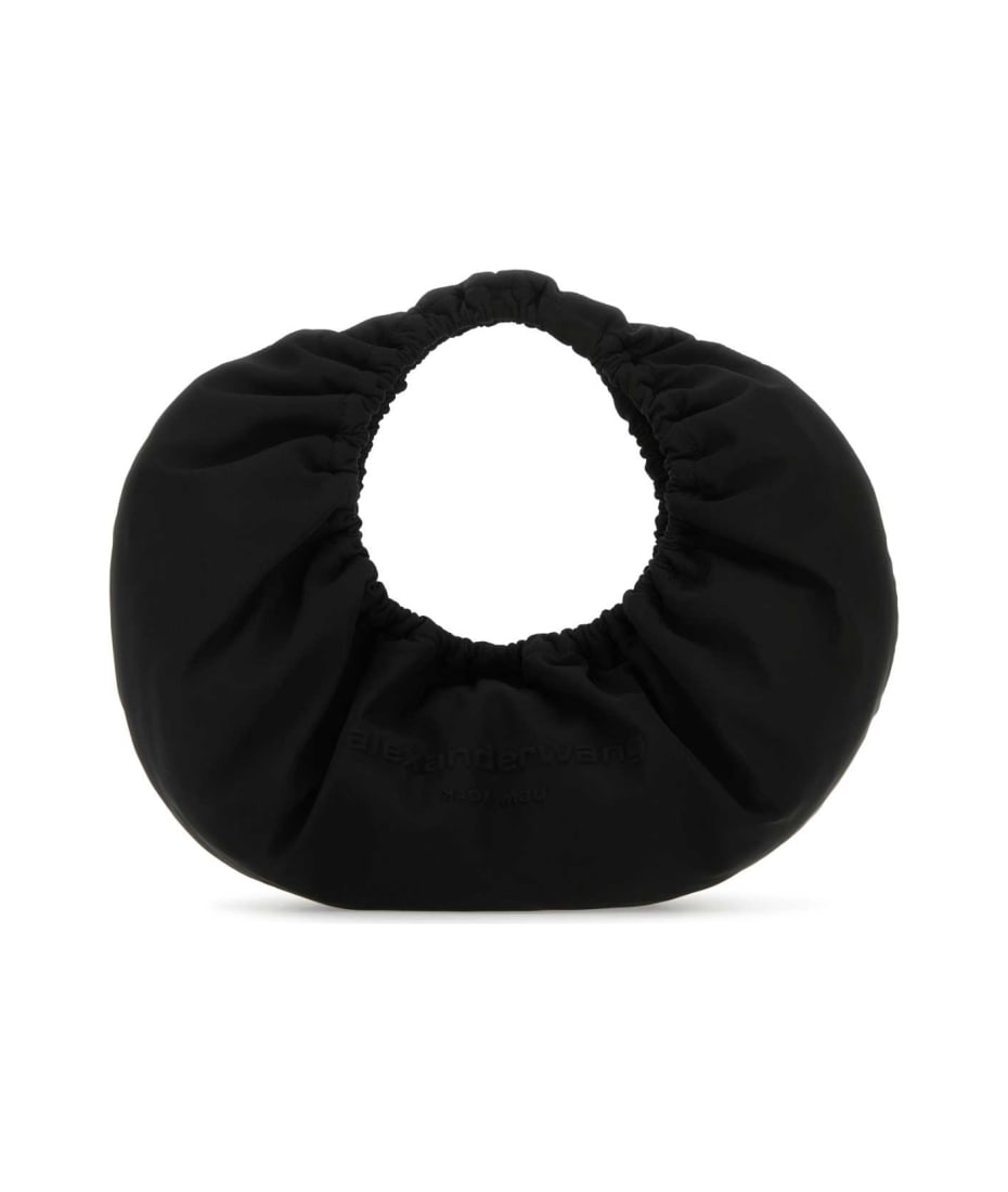 トートバッグ ALEXANDER WANG Black Fabric Crescent Small Handbag Alexander Wang Small Crescent Tote Bag | Black | FARFETCH
