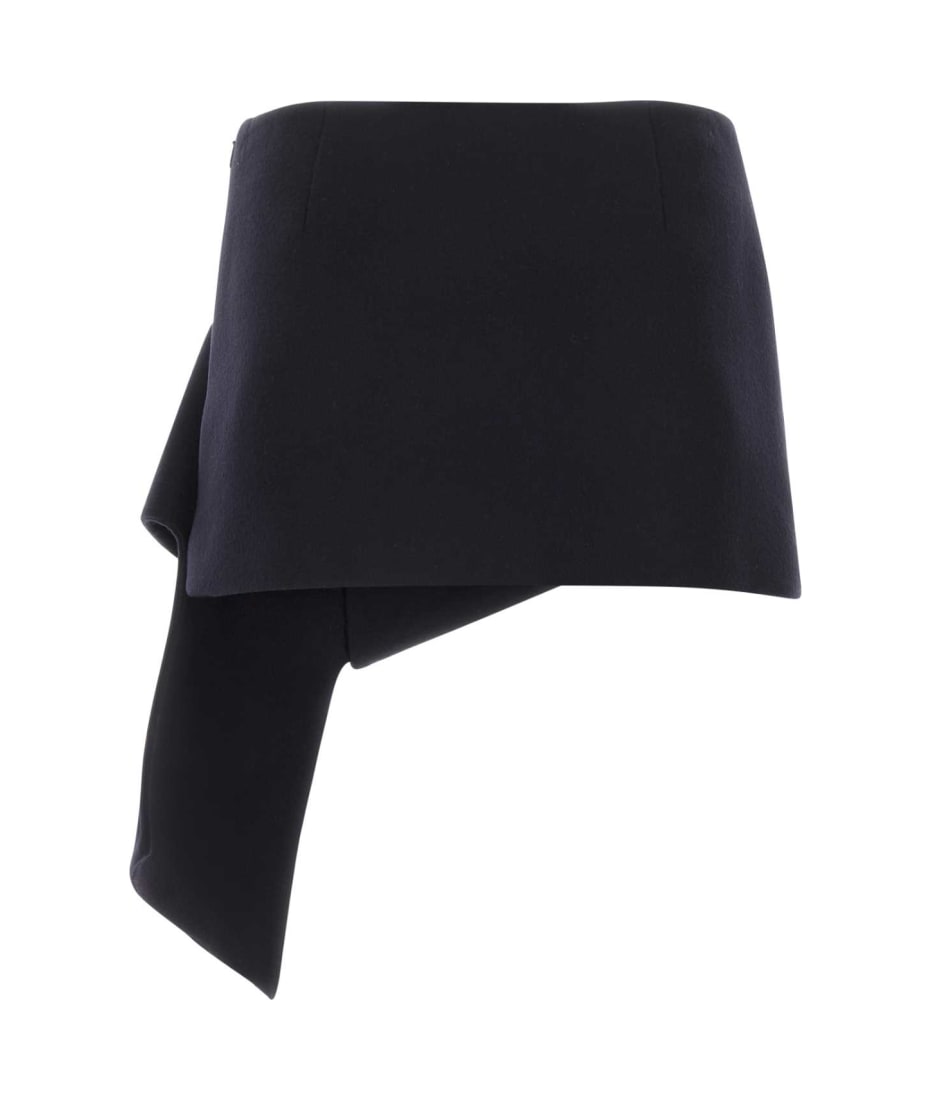 スカート Prada Midnight Blue Wool Skirt Prada Midnight Blue Wool Blend Mini Skirt | italist, ALWAYS