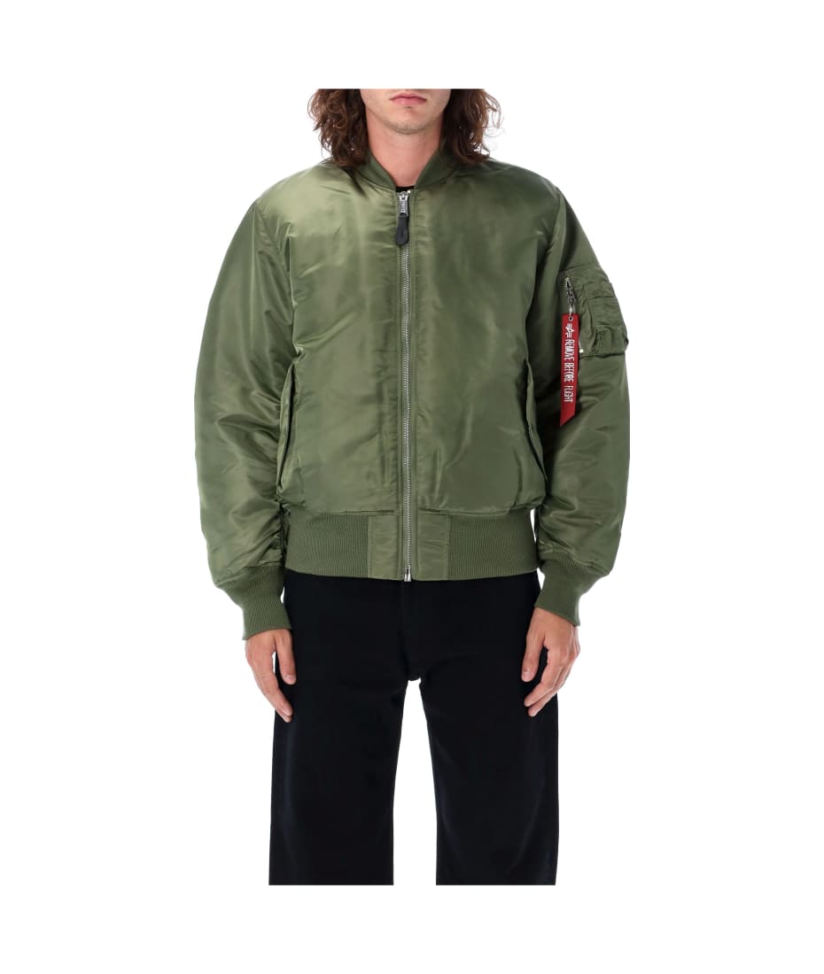ALPHA INDUSTRIES MATIN AVENIR MA-1 パフィジャケット カーキ