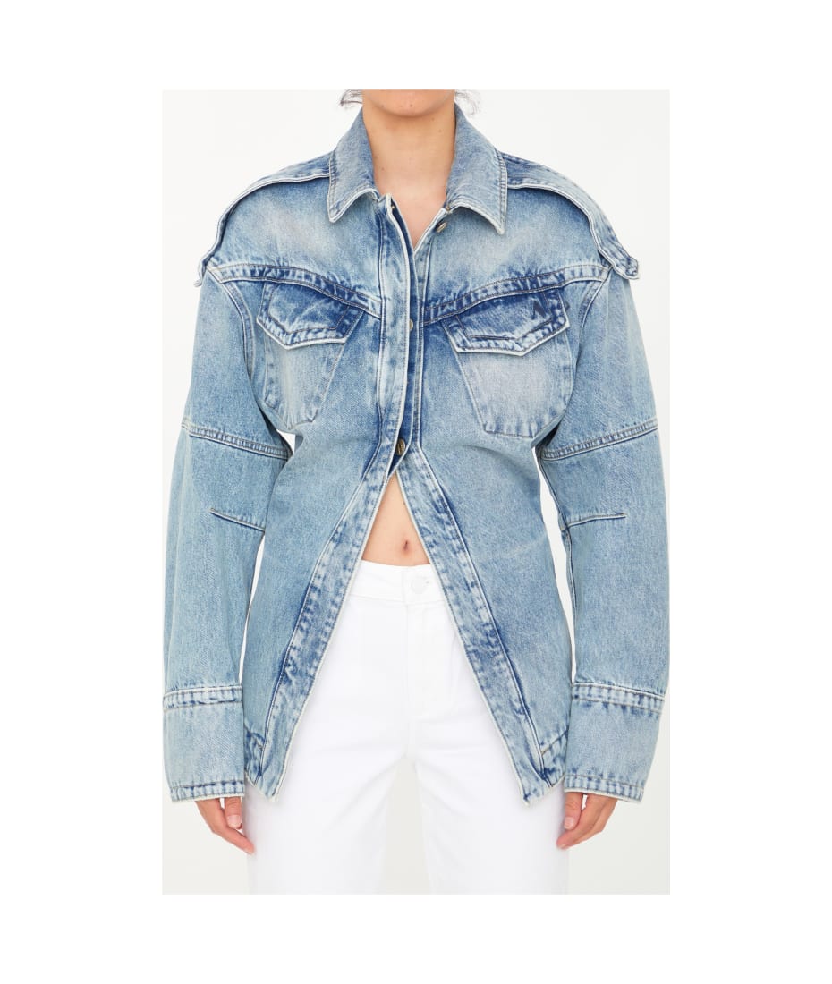 THE ATTICO DENIM JACKETS