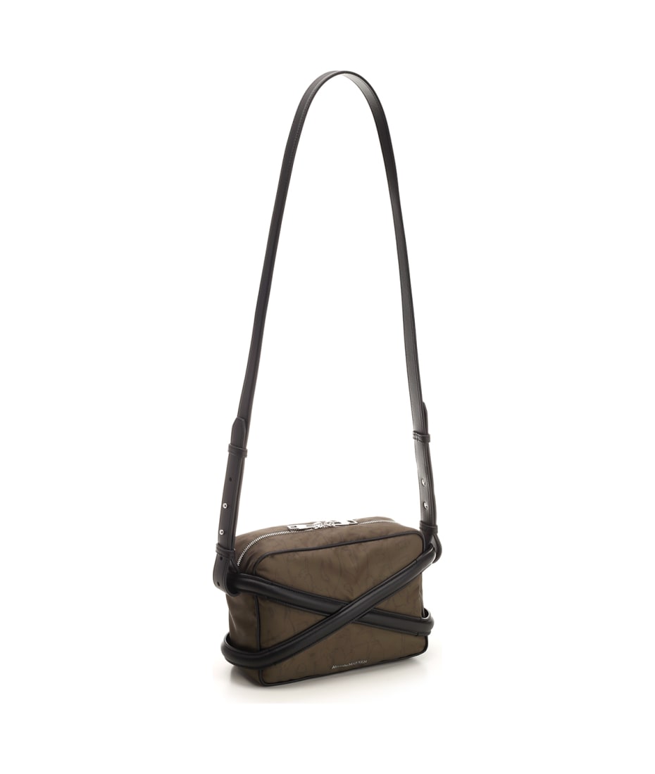 ショルダーバッグ Alexander Mcqueen Harness Camera Bag - Nylon - Khaki Alexander McQueen Harness Camera Bag | italist