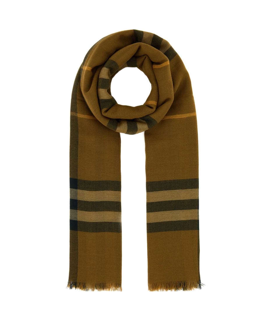 マフラー・ストール Burberry FW25 Embroidered wool scarf (8098692 C1490) bc595ddc9e2f2e6db6f507ce8d1d4e