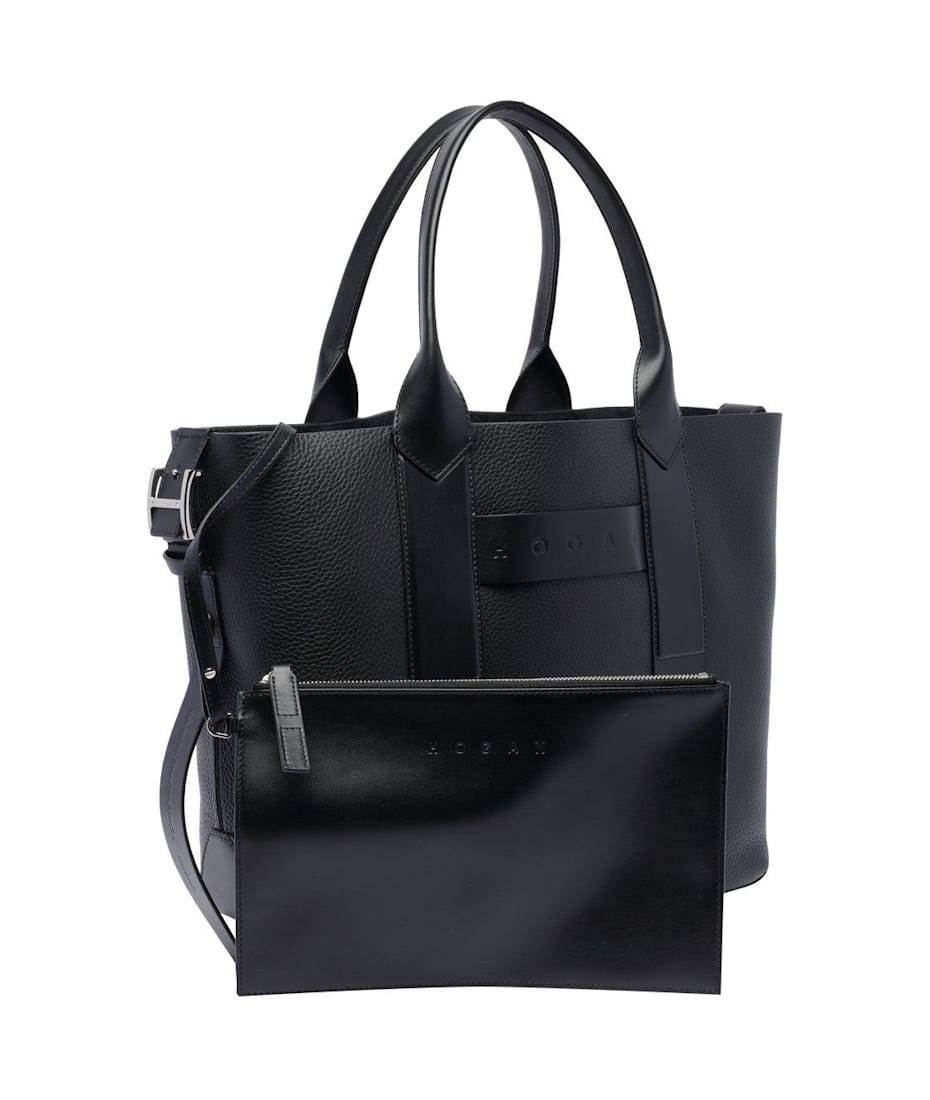 Hogan Script Medium Shopping Bag | italist