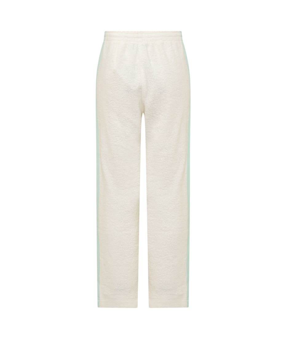 パンツ CASABLANCA IVORY TERRY FABRIC JOGGERS Casablanca Terry Fabric Joggers | italist