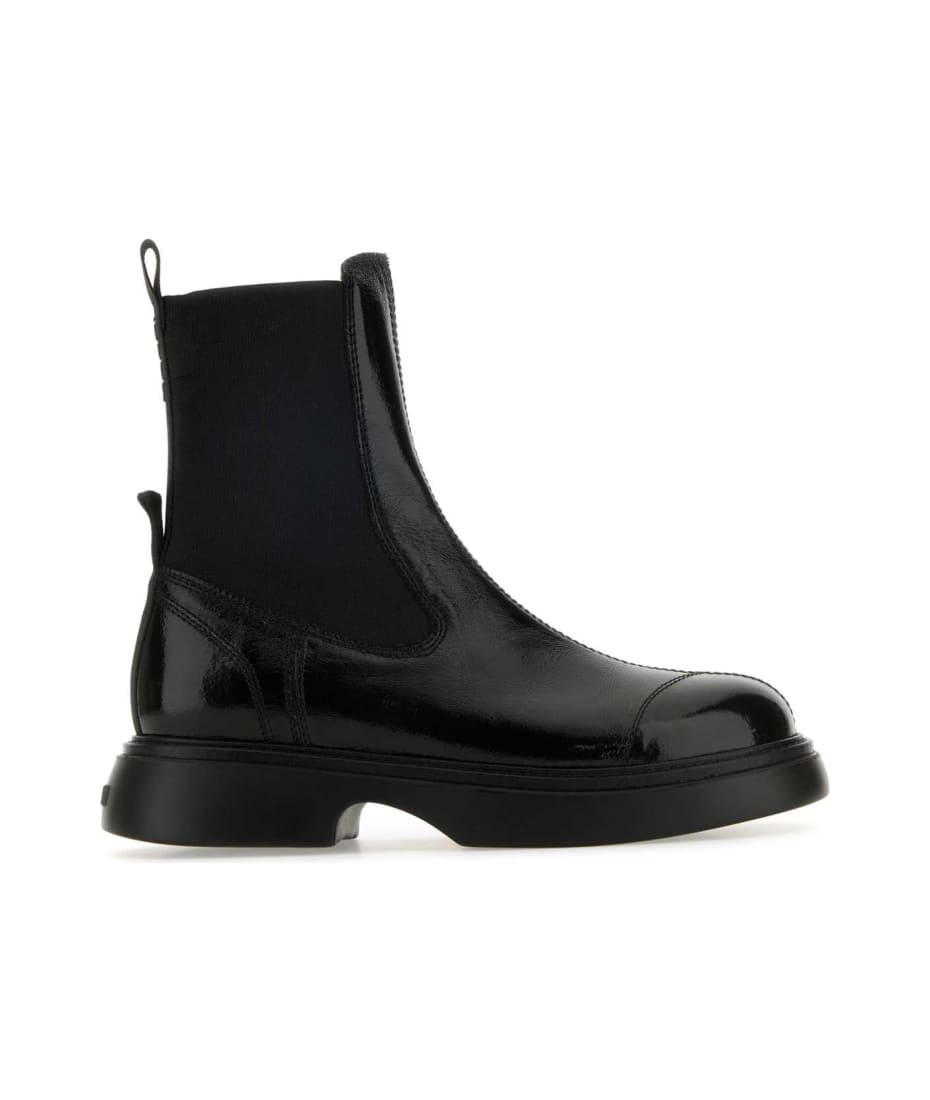 ブーツその他 Chelsea boots - Ganni - Synthetic - Black GANNI Chelsea Boots - - Synthetic - Black | ShopSimon