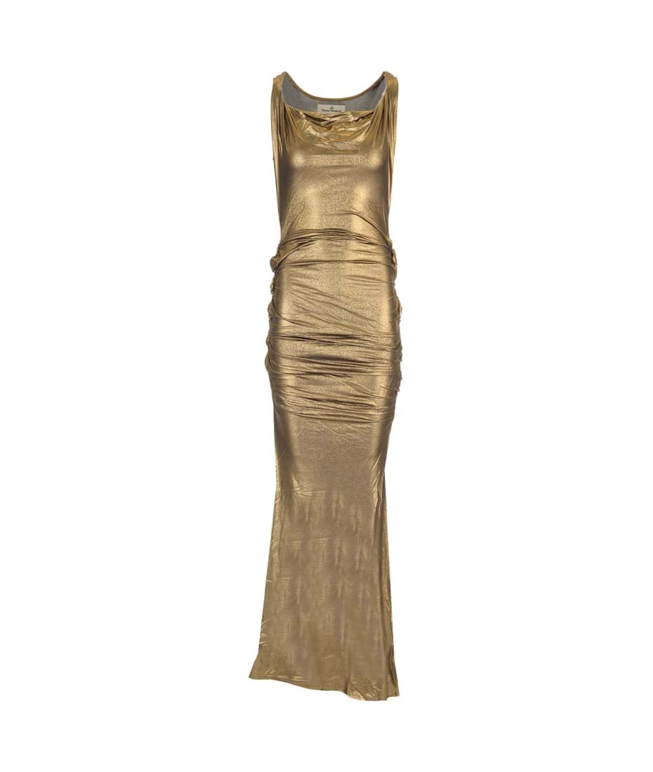 ワンピース VIVIENNE WESTWOOD LIZ SLEEVELESS DRESS IN STRETCH JERSEY Vivienne Westwood