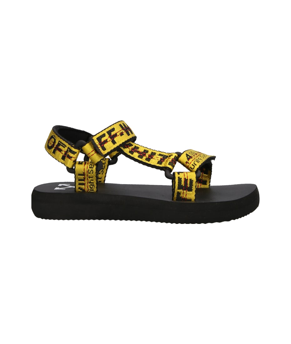 Off white belt discount sandals