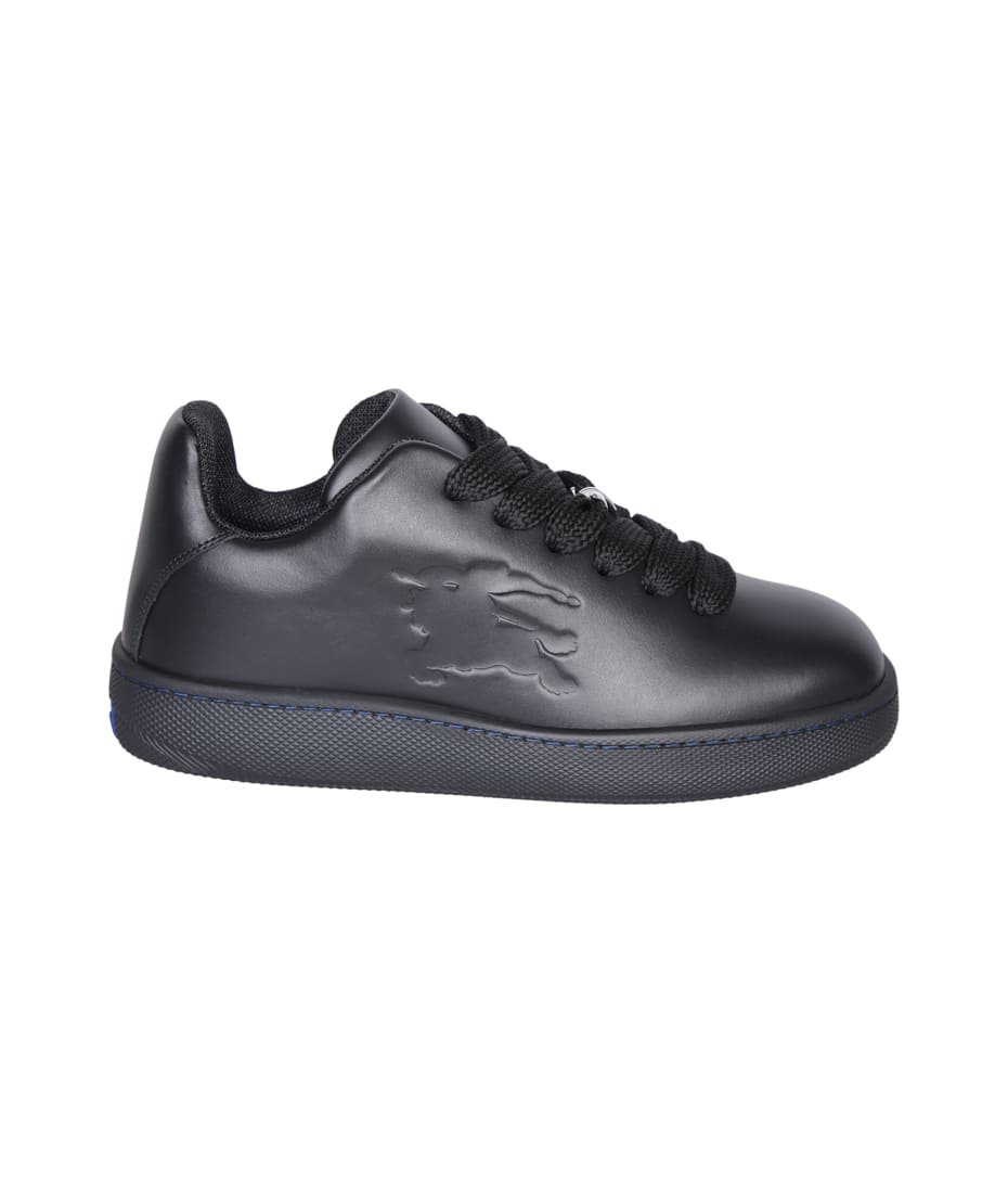 スニーカー BURBERRY Leather sneakers Burberry Leather Black Sneakers | italist
