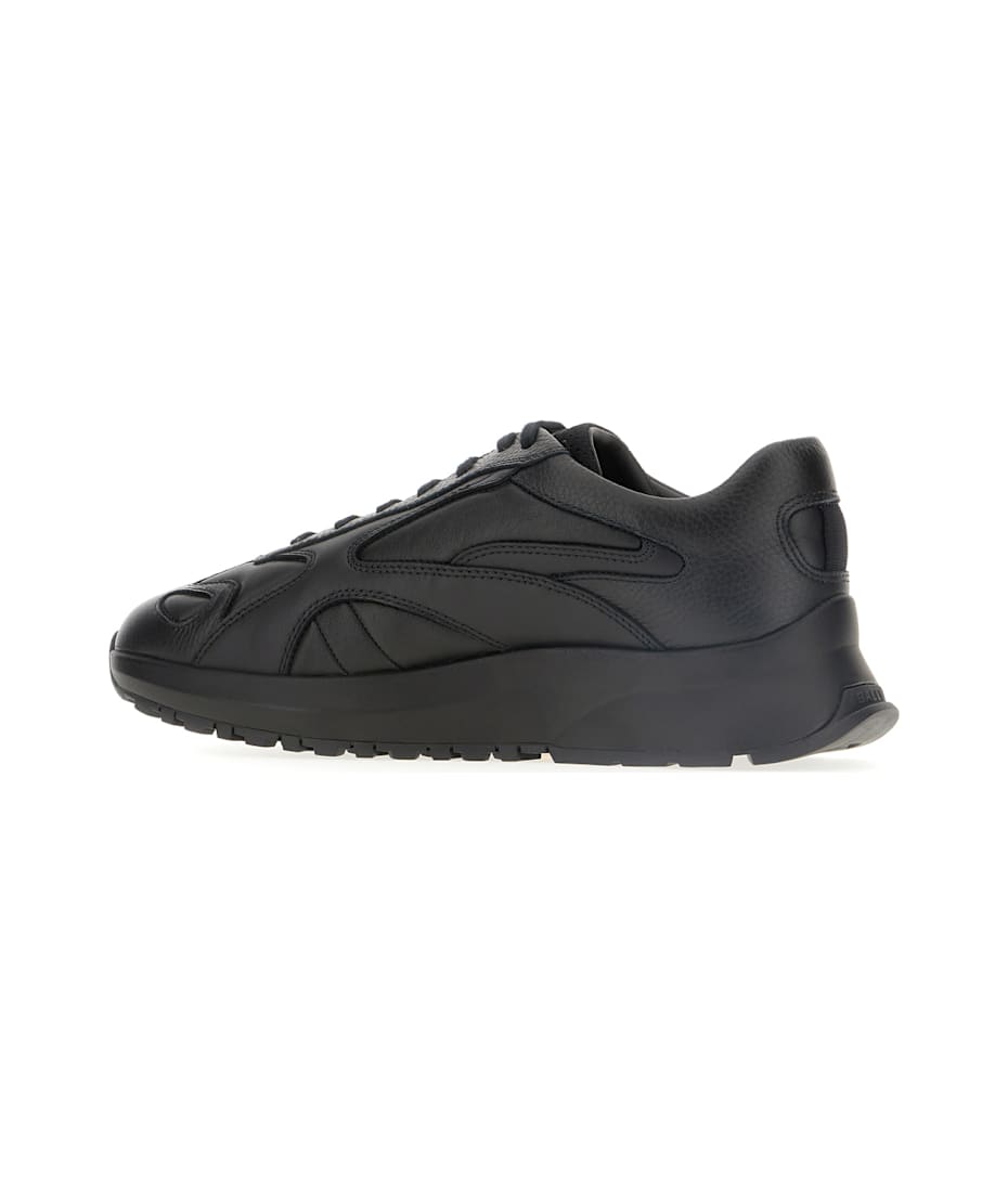 Bally Black Leather Sneakers | italist