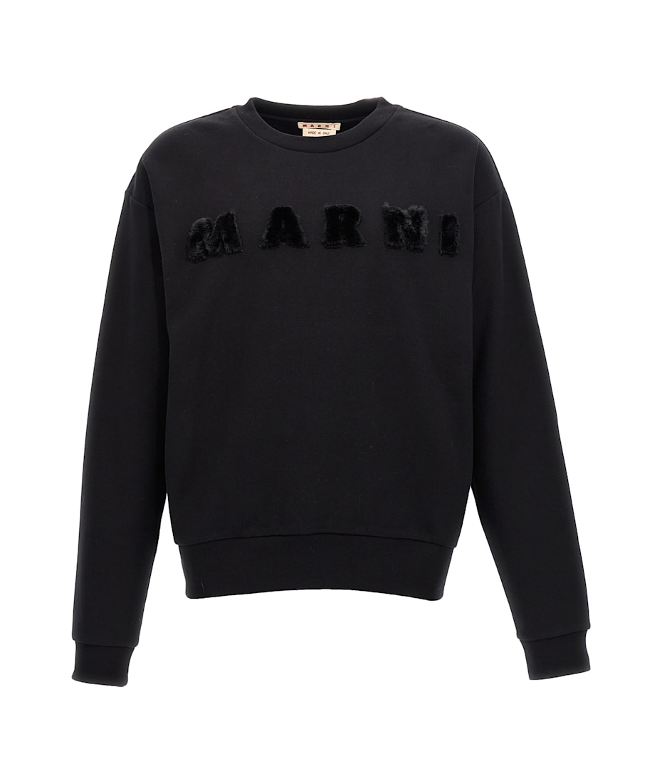 MARNI｜SWEATSHIRTS (FUMU0074X3UTC269 00C29) MARNI Logo-Print Cotton-Jersey Sweatshirt for Men | MR PORTER