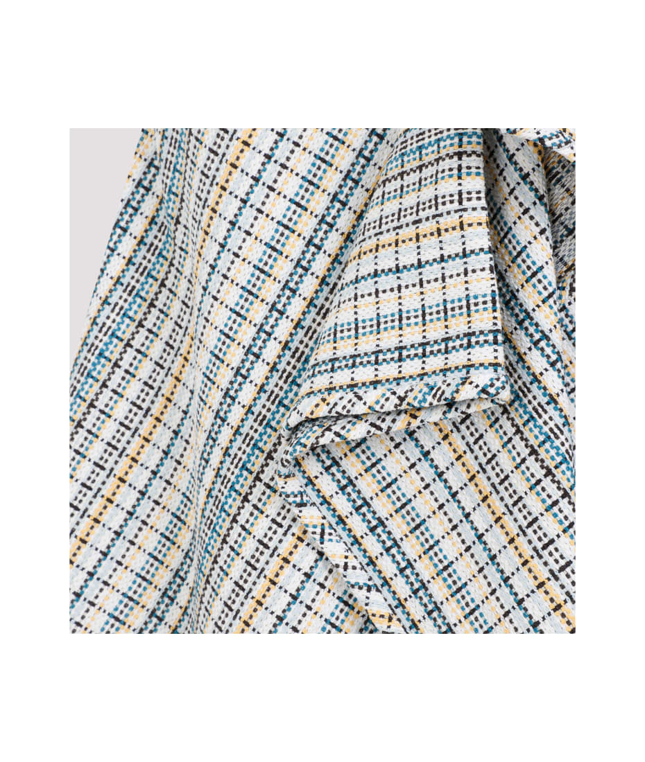 Bottega Veneta Cotton Check Skirt | italist