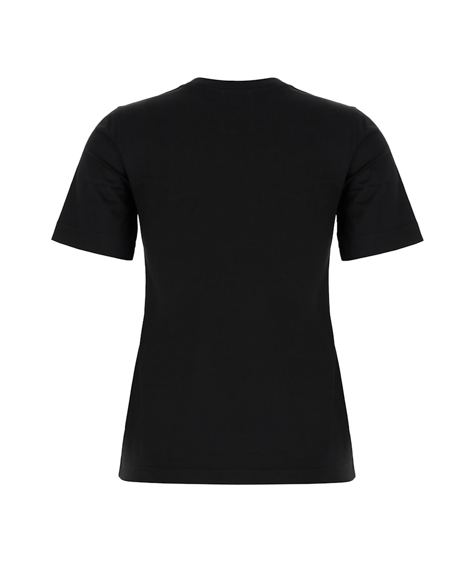 Burberry Black Cotton T-shirt | italist