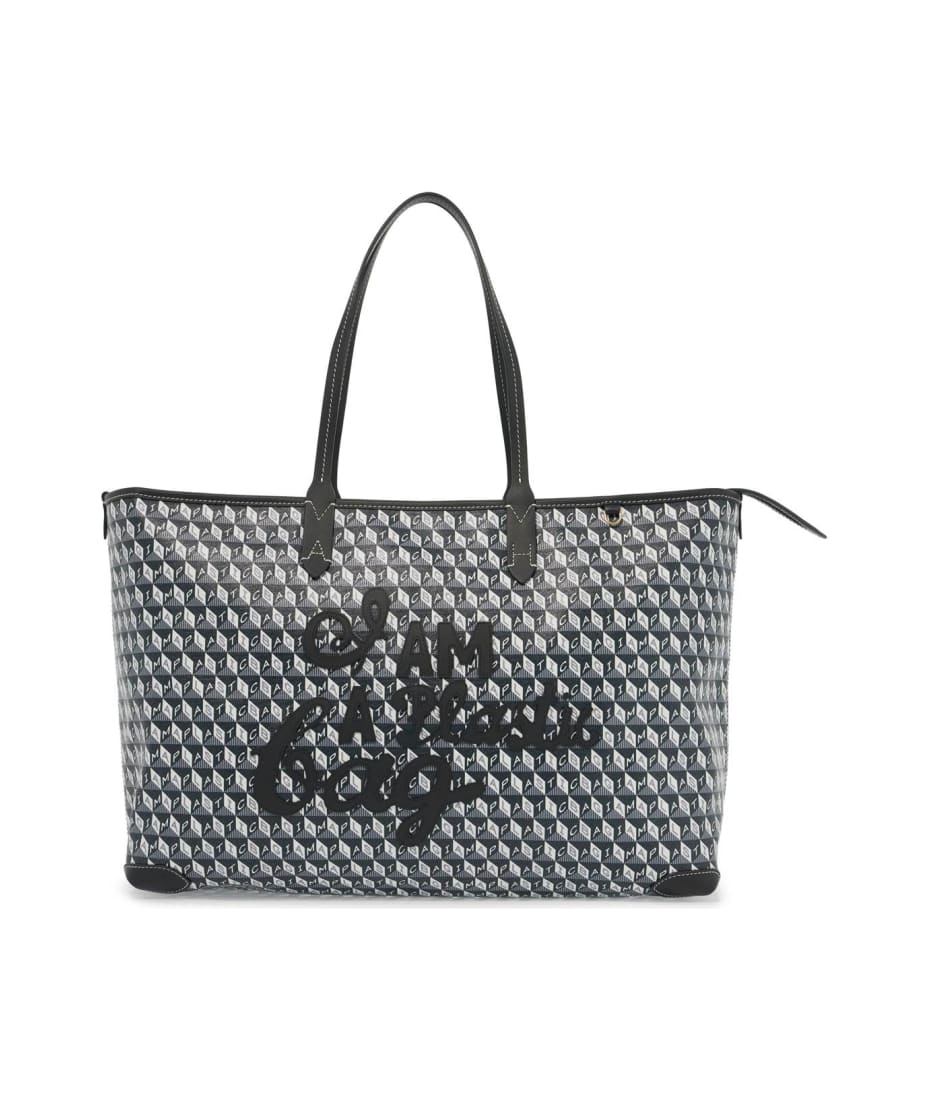 関税なしANYA HINDMARCH I am a Plastic Bag Zipped Motif Tote I Am A Plastic Bag Zipped Motif Tote | Anya Hindmarch US