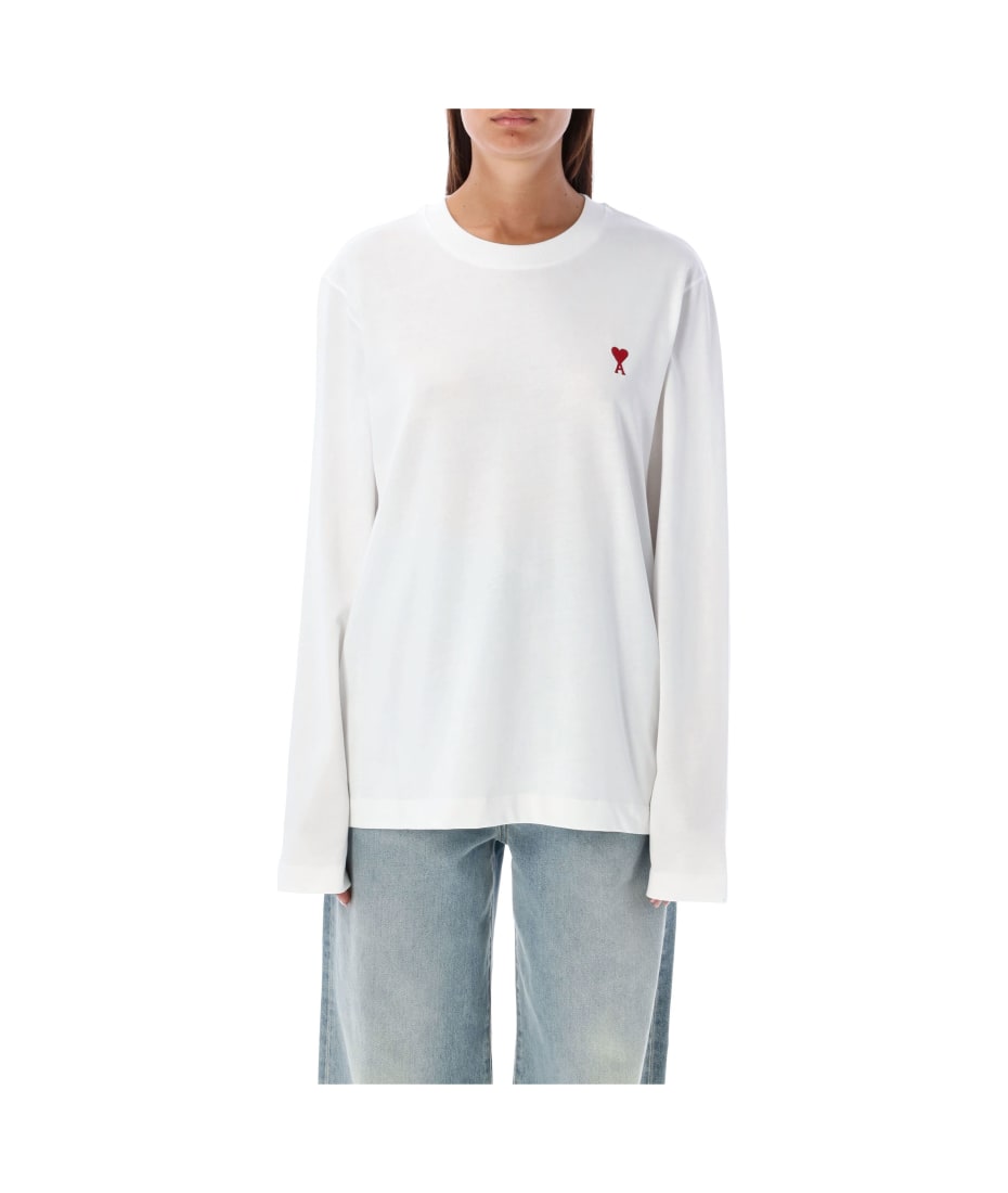 Ami Alexandre Mattiussi Long-sleeved T-shirt | italist, ALWAYS