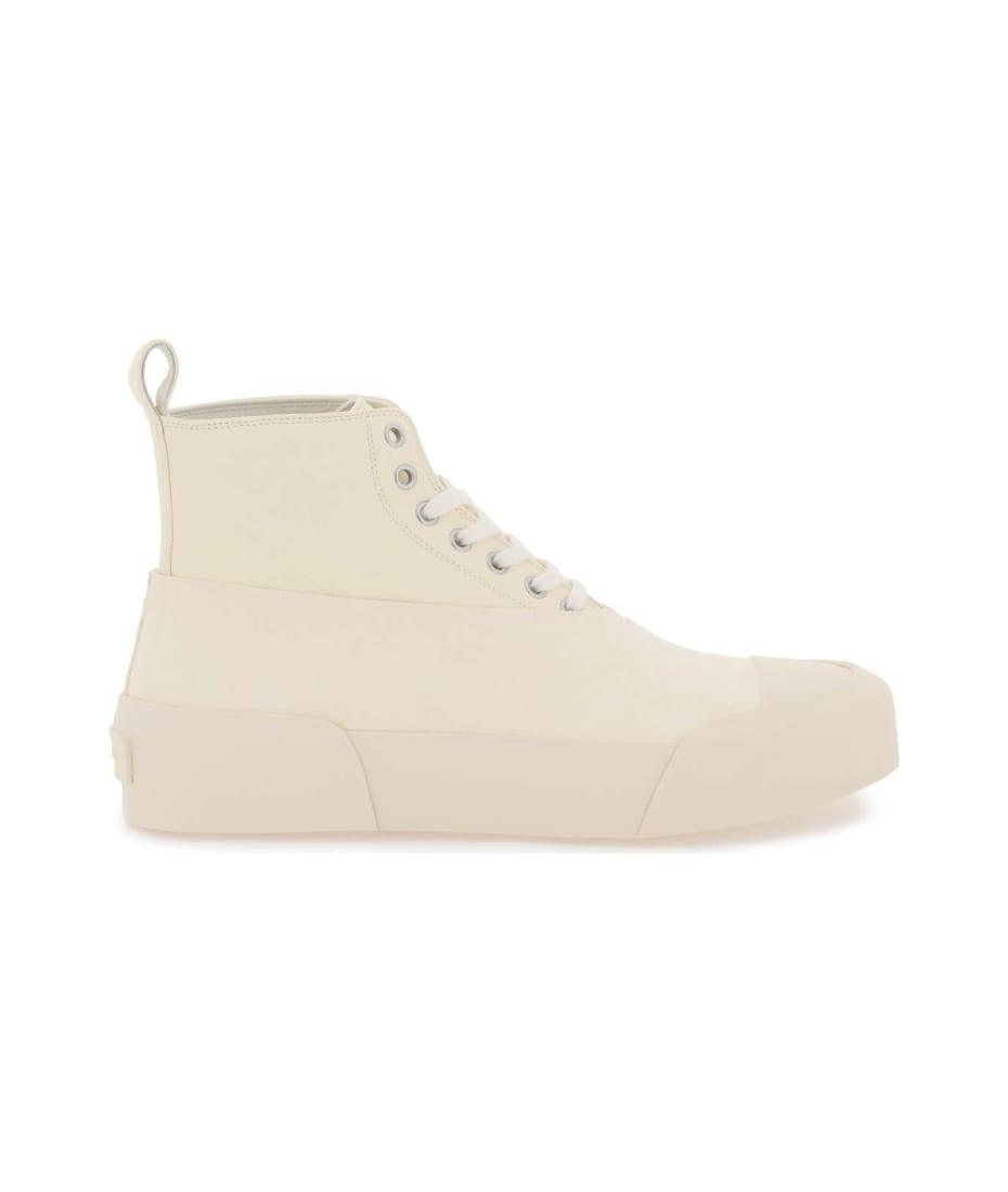 が大特価！が大特価！JIL SANDER SMOOTH LEATHER SNEAKER スニーカー