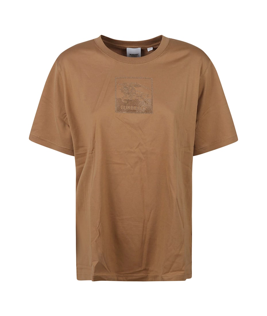 Burberry shirt camel best sale