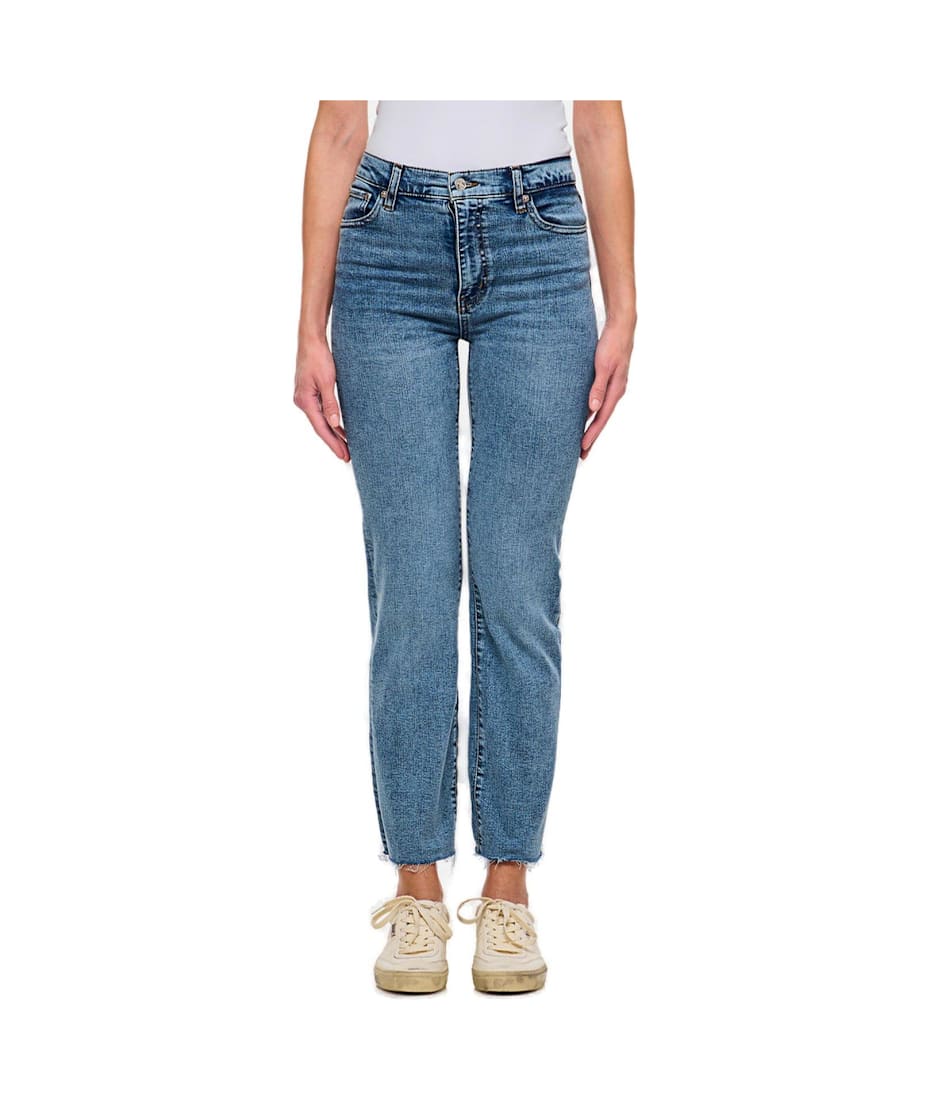 デニム・ジーパン FRAME Woman Jeans Blue LSLSRF814 RWRF FRAME wide-leg Jeans | Blue | FARFETCH