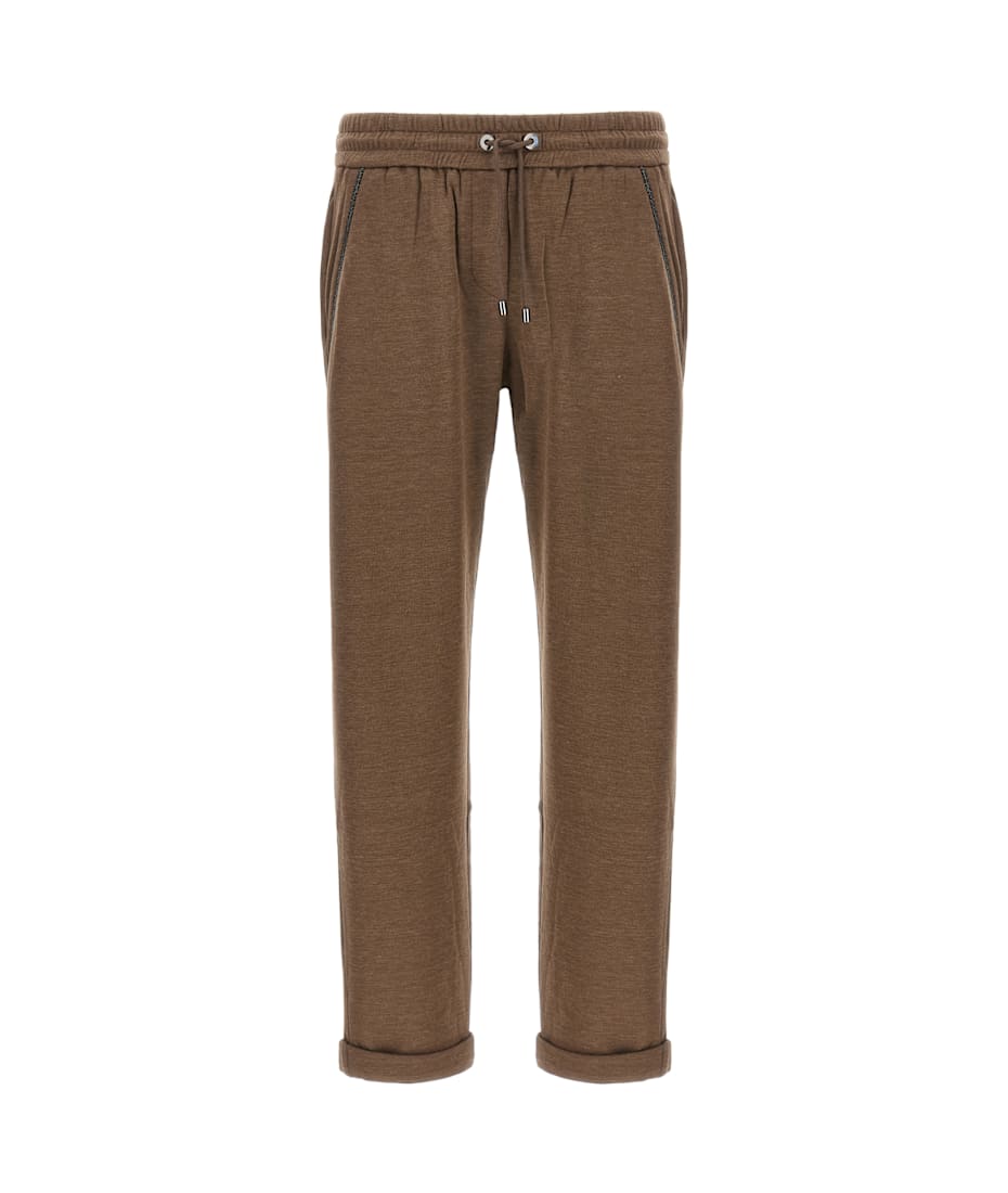 Brunello Cucinelli 'shiny Pocket Detail' Joggers | italist