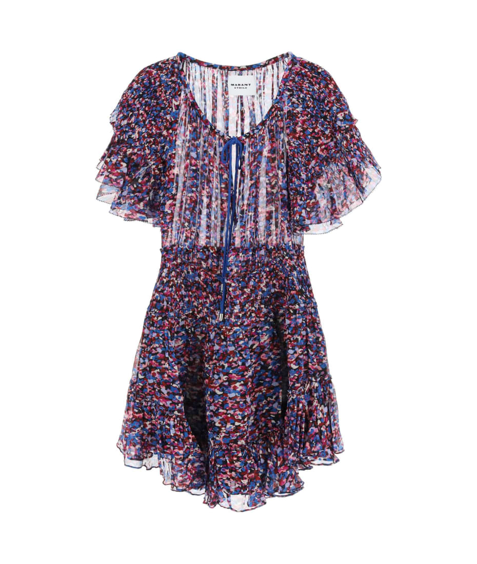 ワンピース Marant Etoile Florise Dress Isabel Marant Womens Étoile Florise Mini Dress, 36, Red at