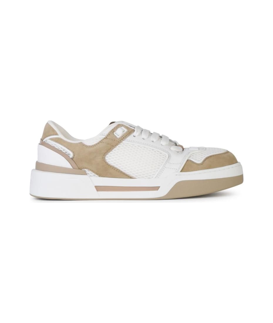 【送料&関税込】Dolce & Gabbana new Roma White Leather S Dolce & Gabbana New Roma Leather Sneakers | White | FARFETCH