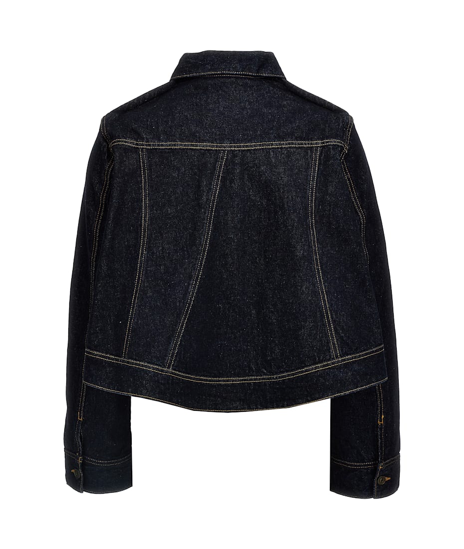 ジャケット Victoria Beckham Denim cropped jacket VICTORIA BECKHAM Cropped denim jacket | THE OUTNET