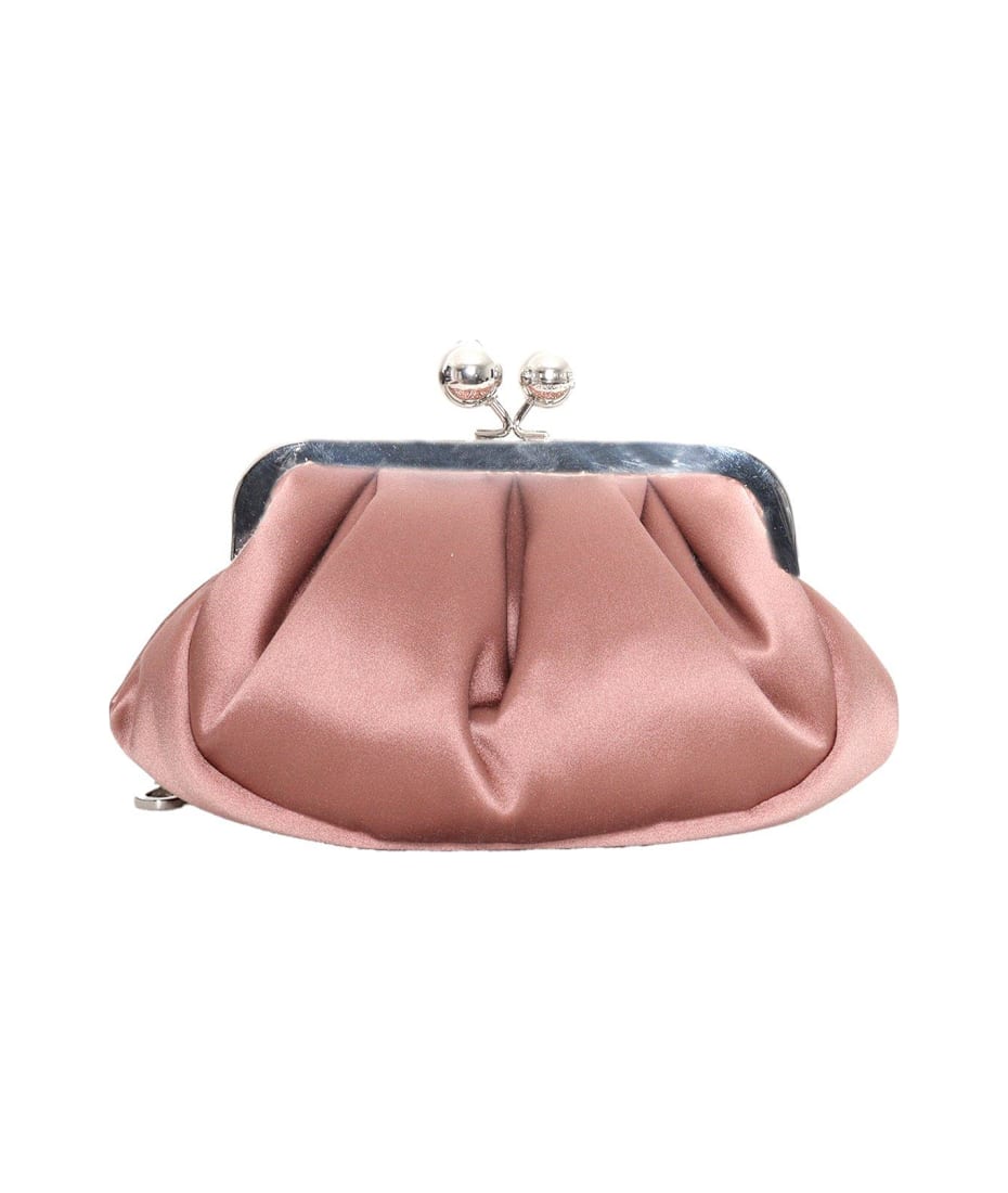 Weekend Max Mara Chain Link Satin Pasticcino Bag | italist