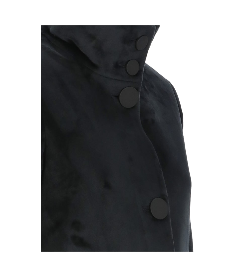 RRD - Roberto Ricci Design Velvet Neo Wom Coat Coat - NERO