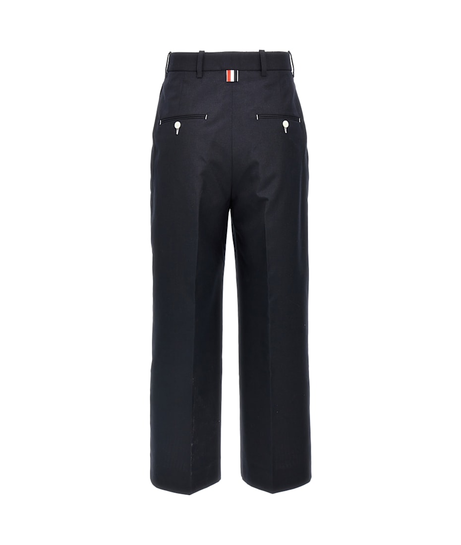 【関税込み】thom browne Wool pants Thom Browne - Virgin wool track pants Beige - The Corner