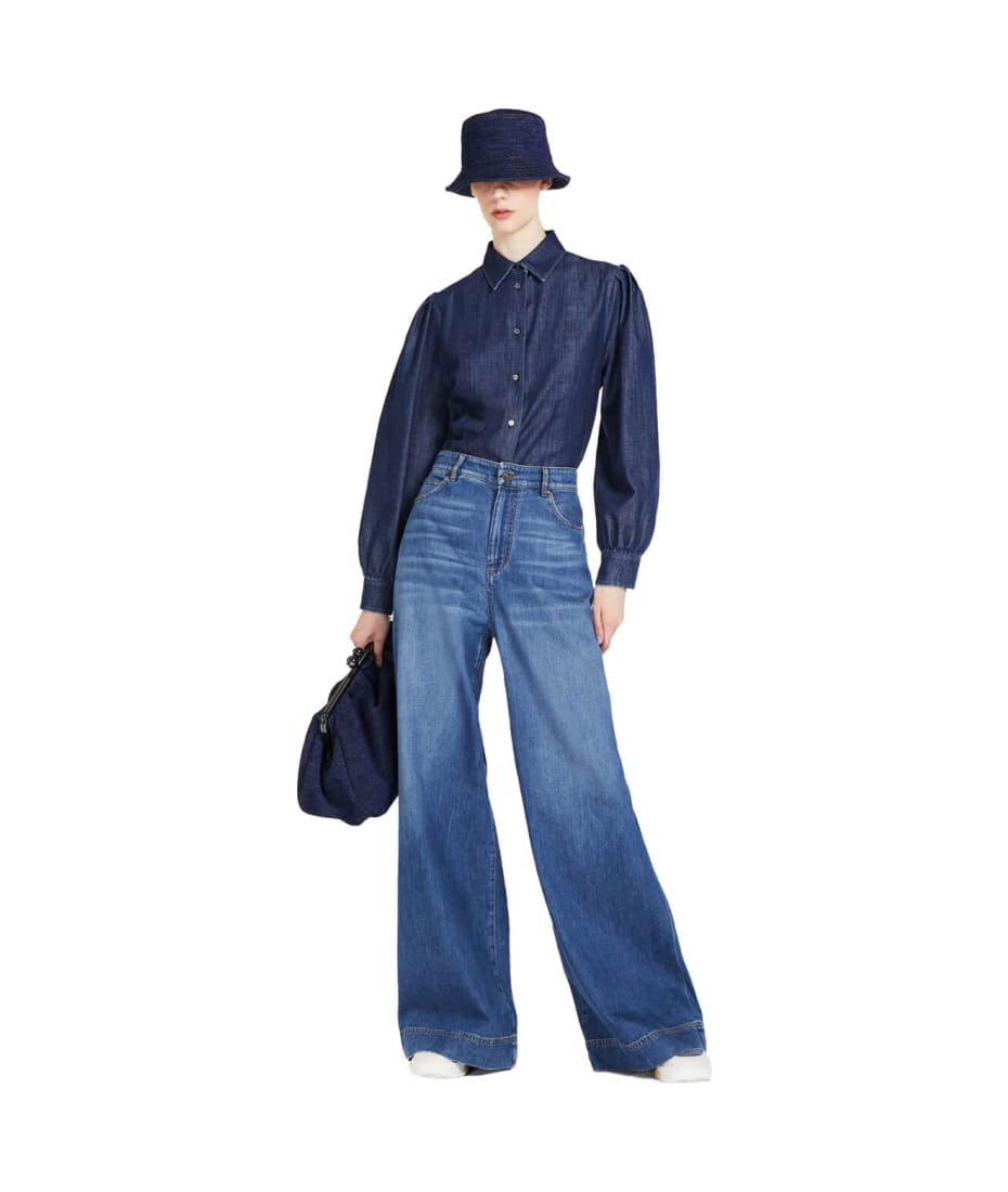 Weekend Max Mara Max Mara Weekend Vega Wide Leg Jeans
