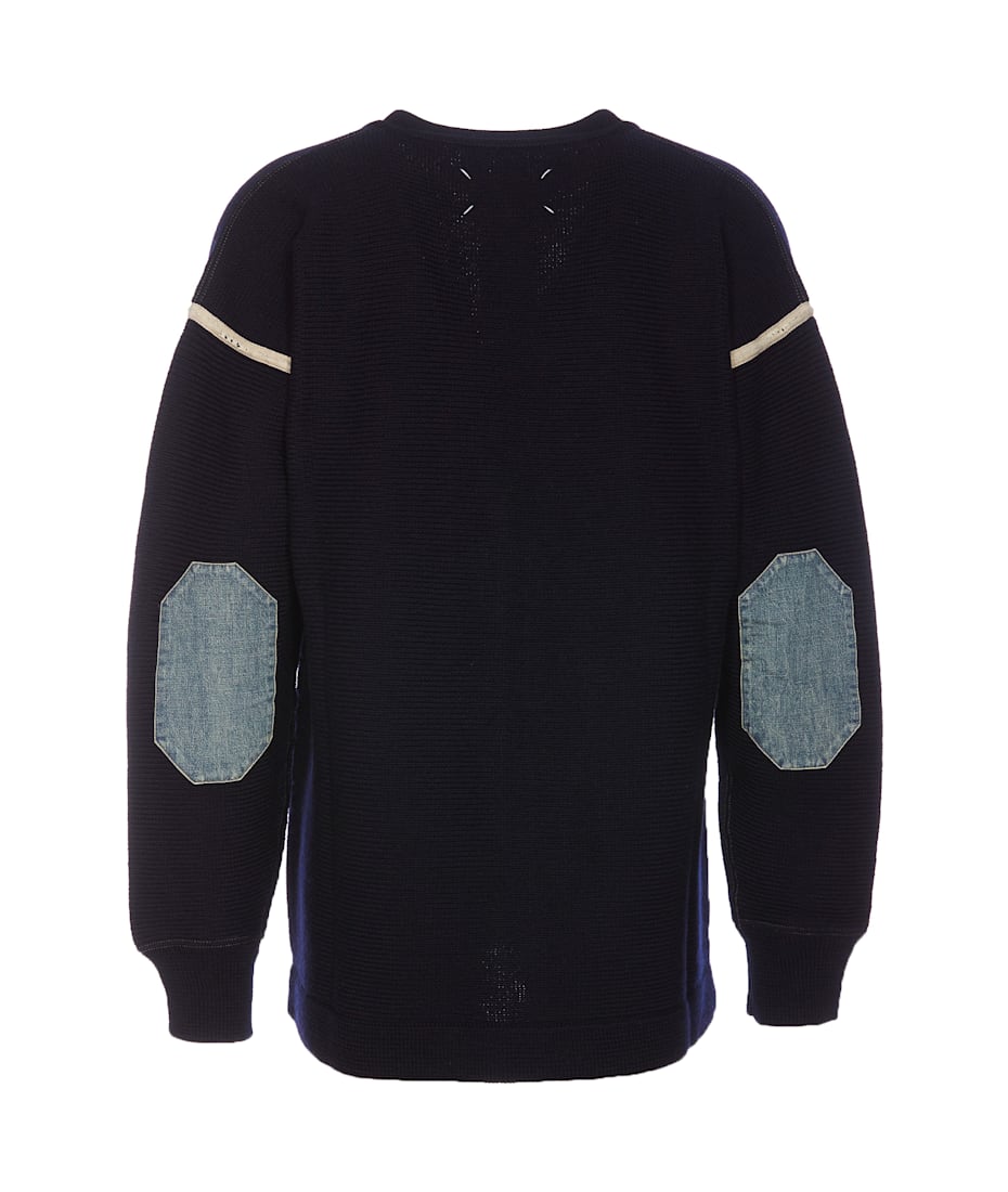 Maison Margiela Elbow Patch Cardigan | italist