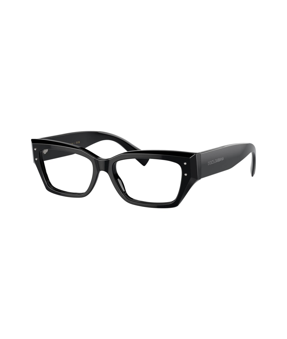 Dolce & Gabbana Eyewear Dg3387 Linea Dg Sharped 501 Black
