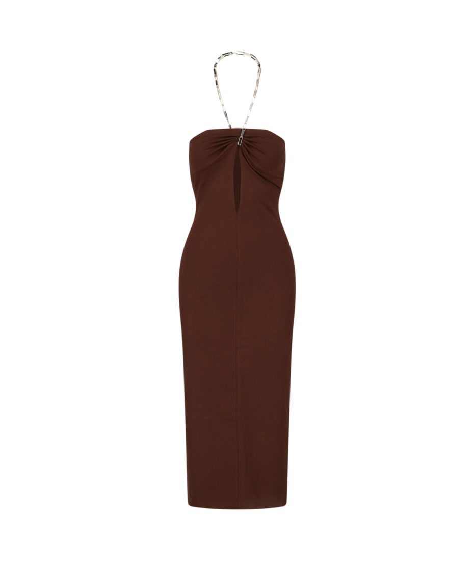 The Attico Chain Detail Dress | italist The Attico Chain Detail Dress | italist