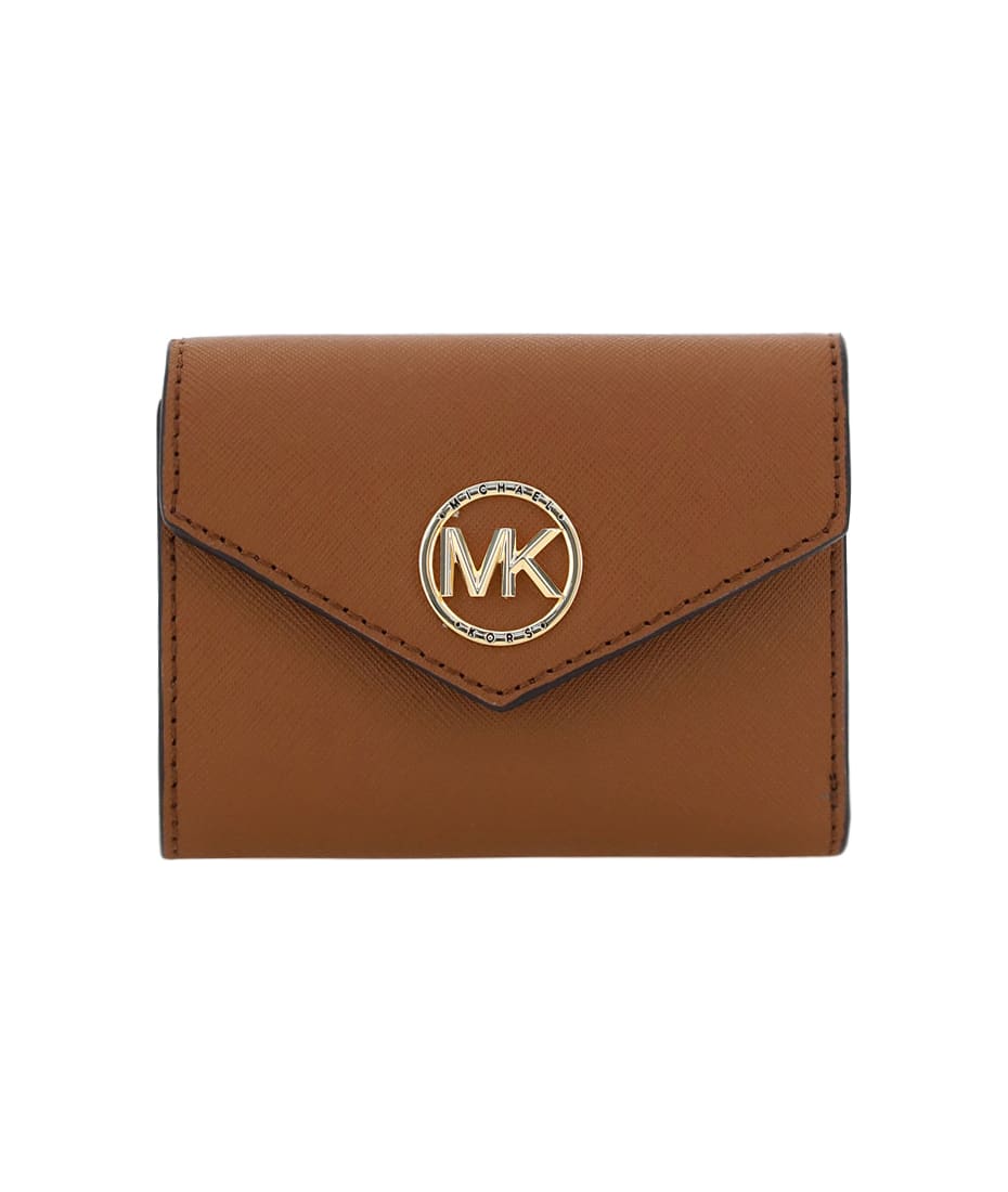 Michael Michael Kors Logo-Plaque Trifold Wallet