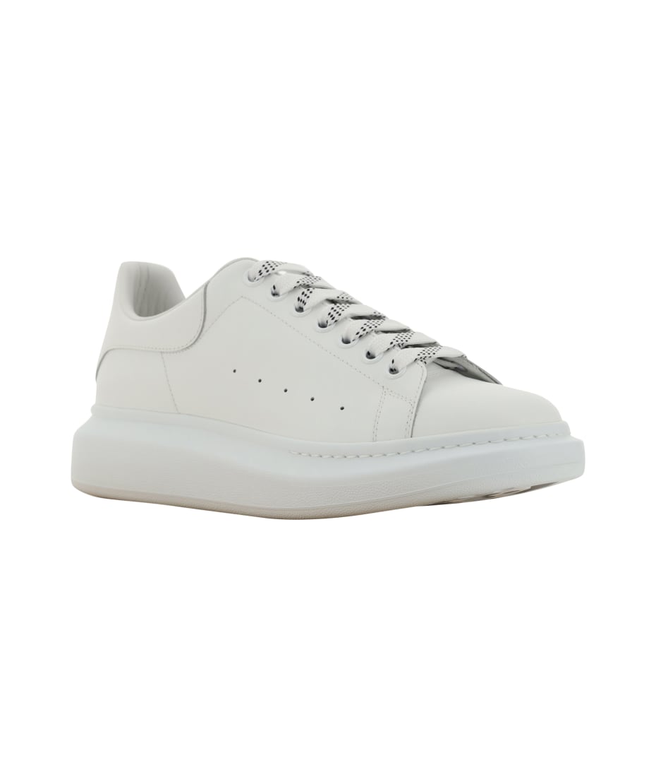 Alexander McQueen Oversized Leather Sneakers | italist
