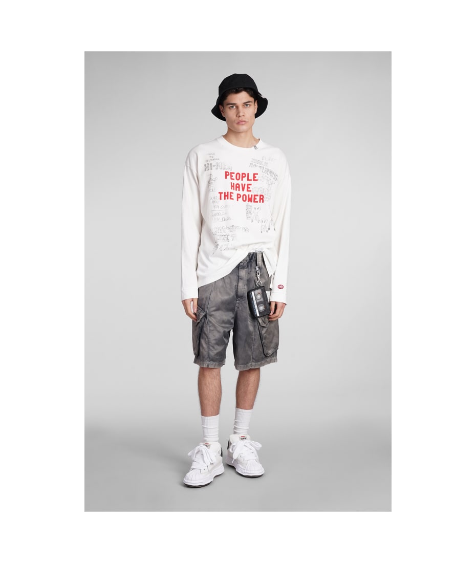 MIHARA YASUHIRO White cotton t-shirt Tシャツ Mihara Yasuhiro T-shirt In White Cotton | italist
