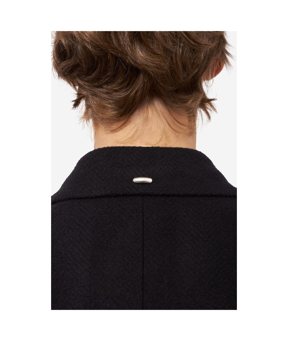 Our Legacy - Manta Coat Black Slyly Herringbone