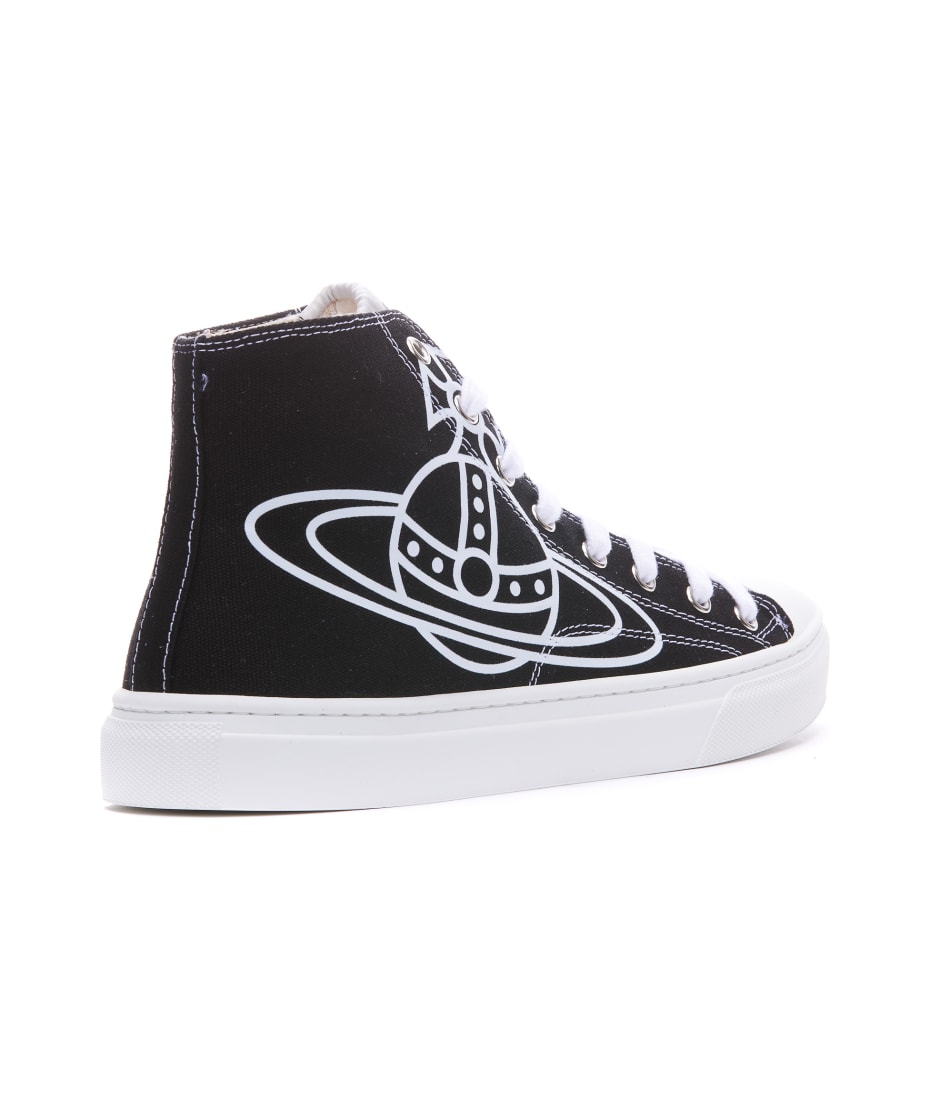 【VIPセール】VIVIENNE WESTWOOD スニーカー PLIMSOLL HIGH VIVIENNE WESTWOOD PLIMSOLL LOGO HI-TOP SNEAKERS HERREN