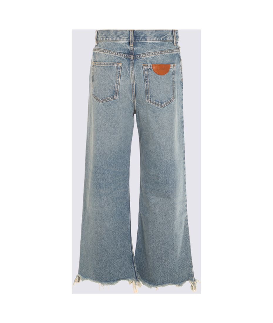 デニム・ジーパン CHLOE Woman Jeans Blue CH25UDP03258 4C6 CHLOÉ: Jeans woman - Blue | Chloé jeans CH25UDP03258 online