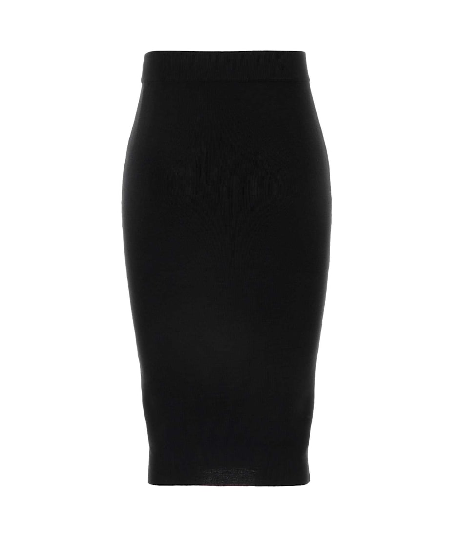 スカート Saint Laurent Black Wool Skirt Saint Laurent Black Wool Skirt | italist