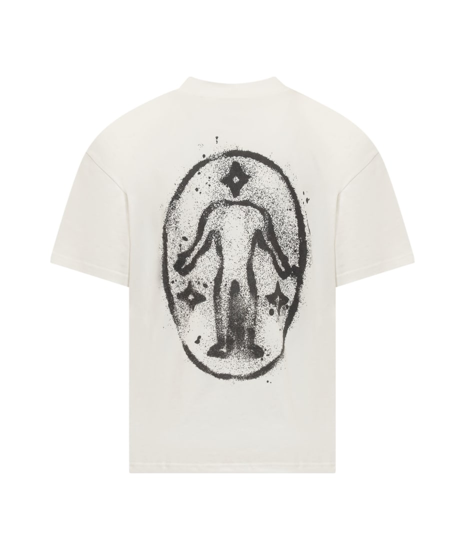 Untitled Artworks T-shirt With Logo - WHITE