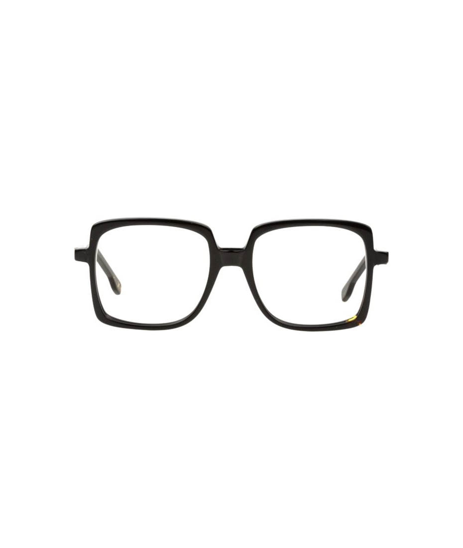 メガネ JPLUS FW25 Jplus - MONA - 11 (MONA 11) Black Man Bun Glasses #1137821 | Zenni Optical