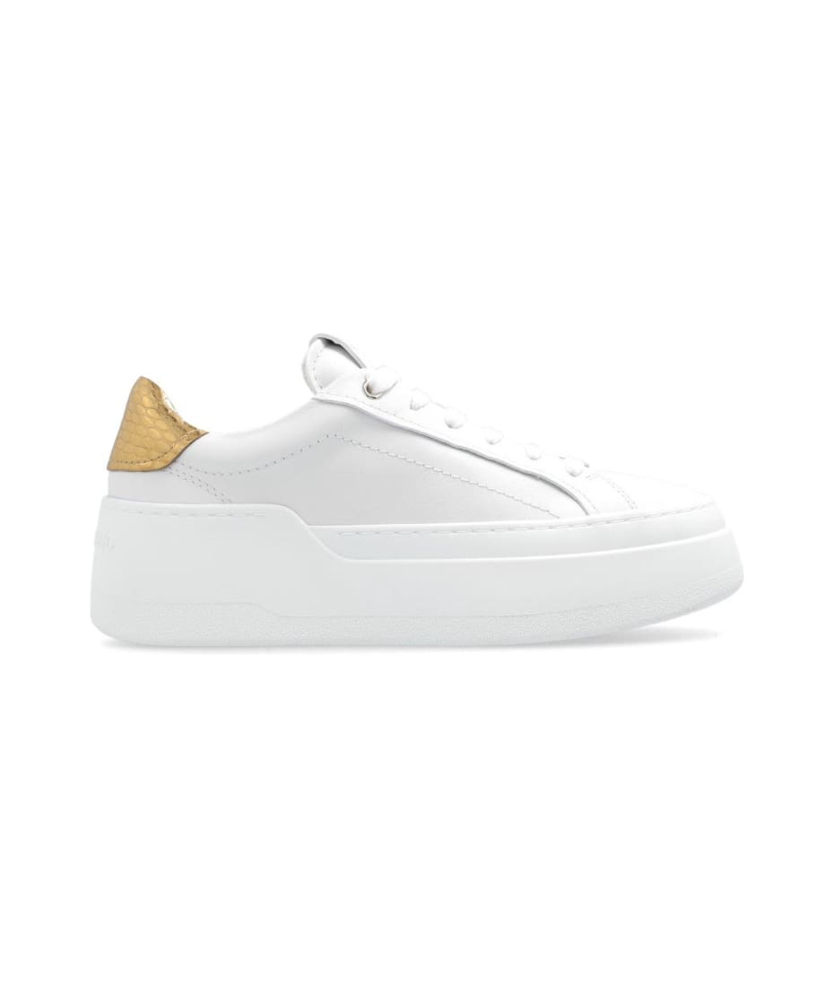 Ferragamo Lace-up Wedge Sneakers | italist
