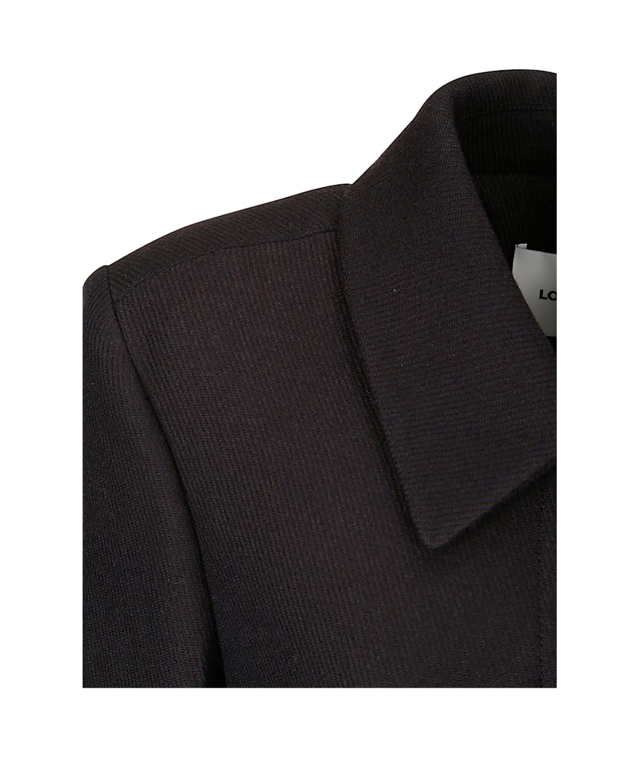 Low Classic Wool Twill Single Mac Coat | italist