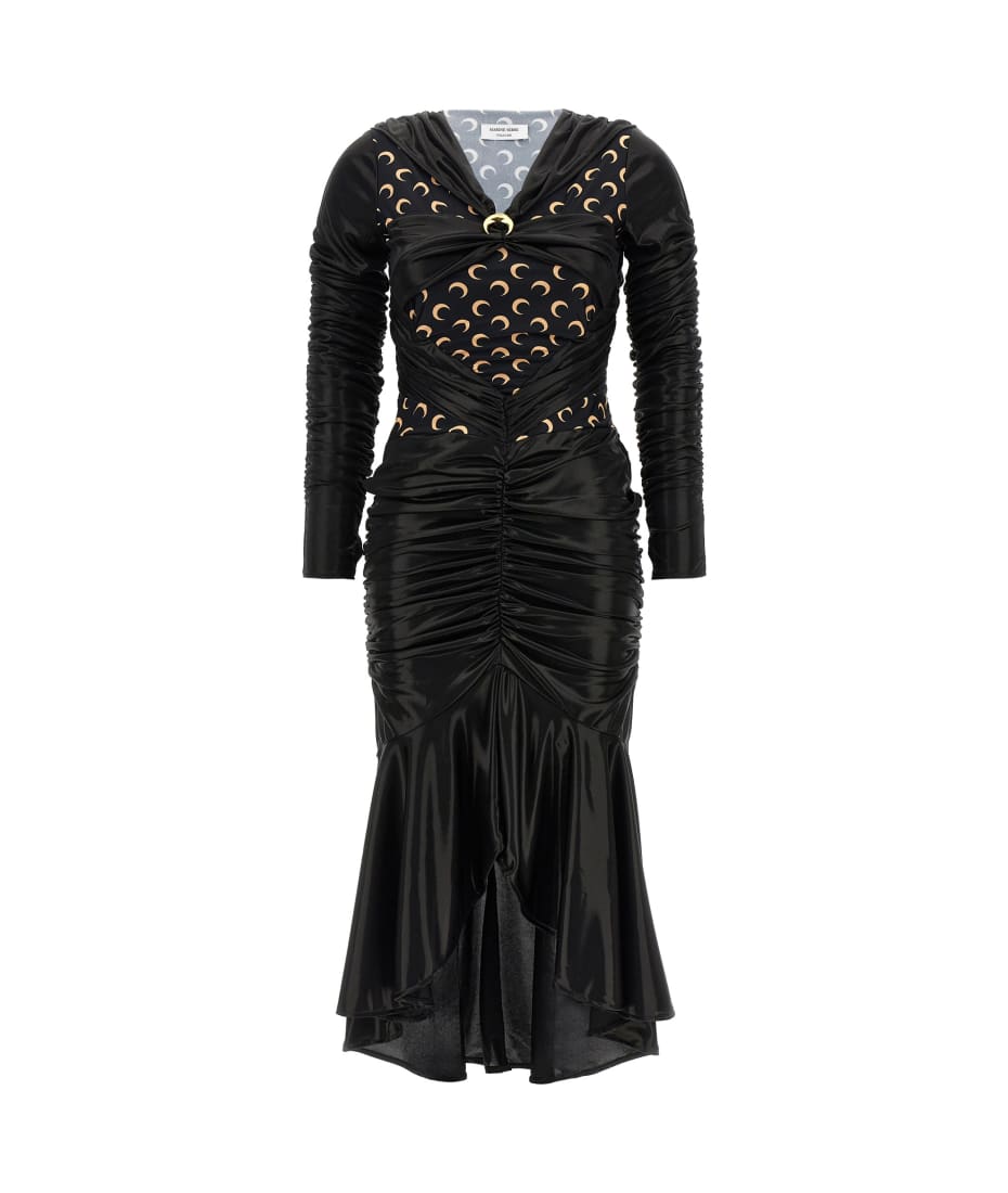 ワンピース MARINE SERRE DRESS (WDR242CJER0003 IT99) Marine Serre Logo Dress | italist