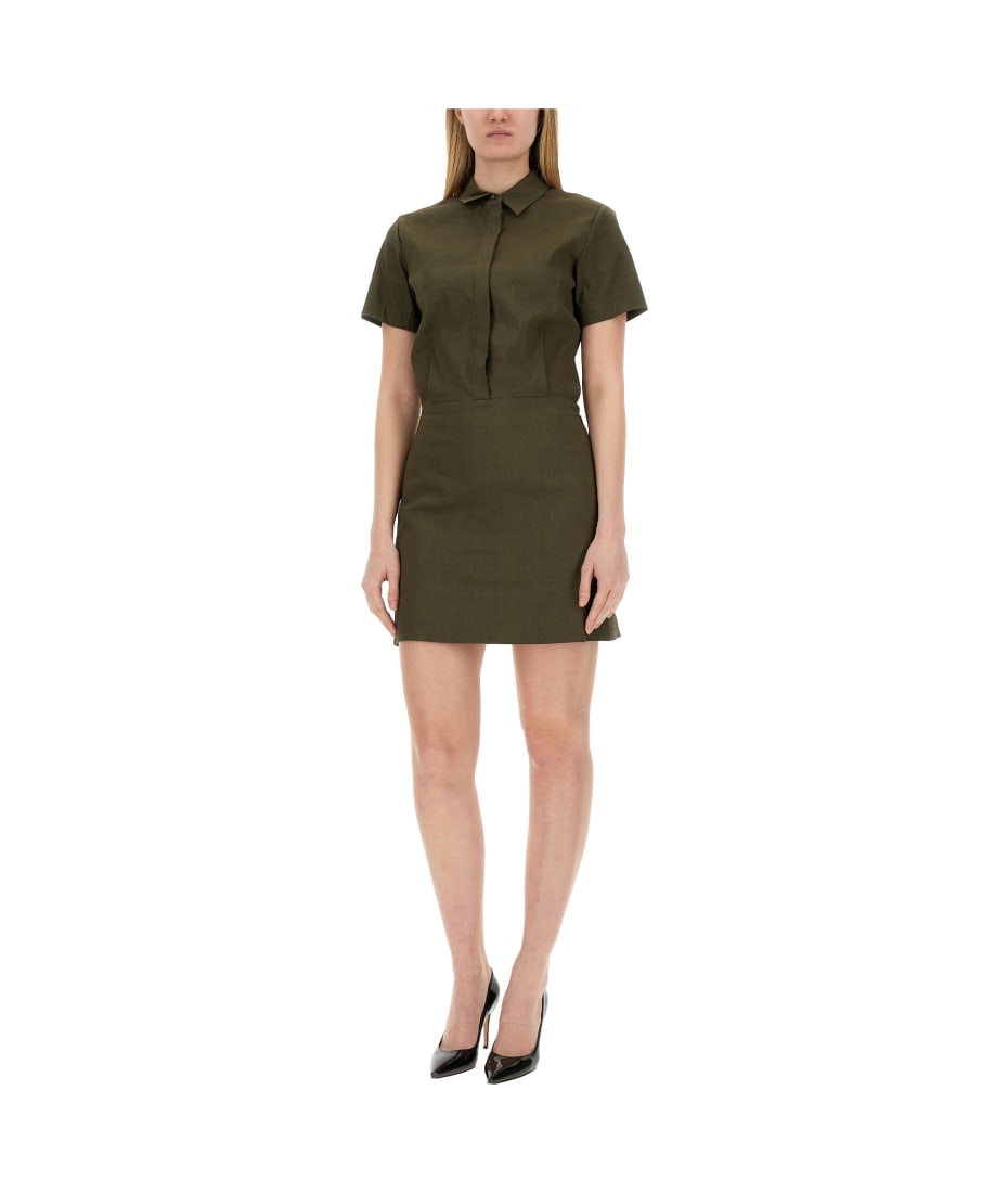 Theory Linen Blend Dress | italist