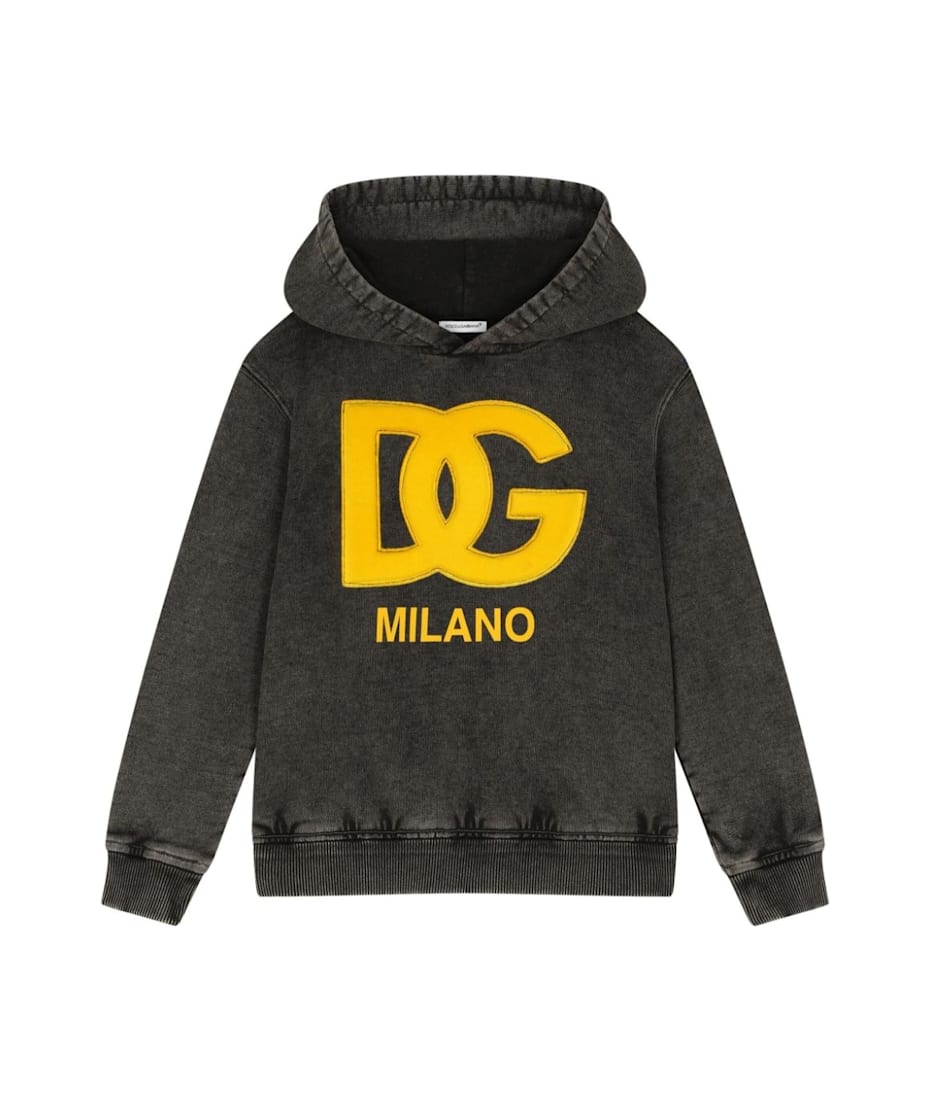 スウェット・トレーナー Dolce & Gabbana Felpa Con Placca Logo Dolce & Gabbana Felpa Con Logo | italist