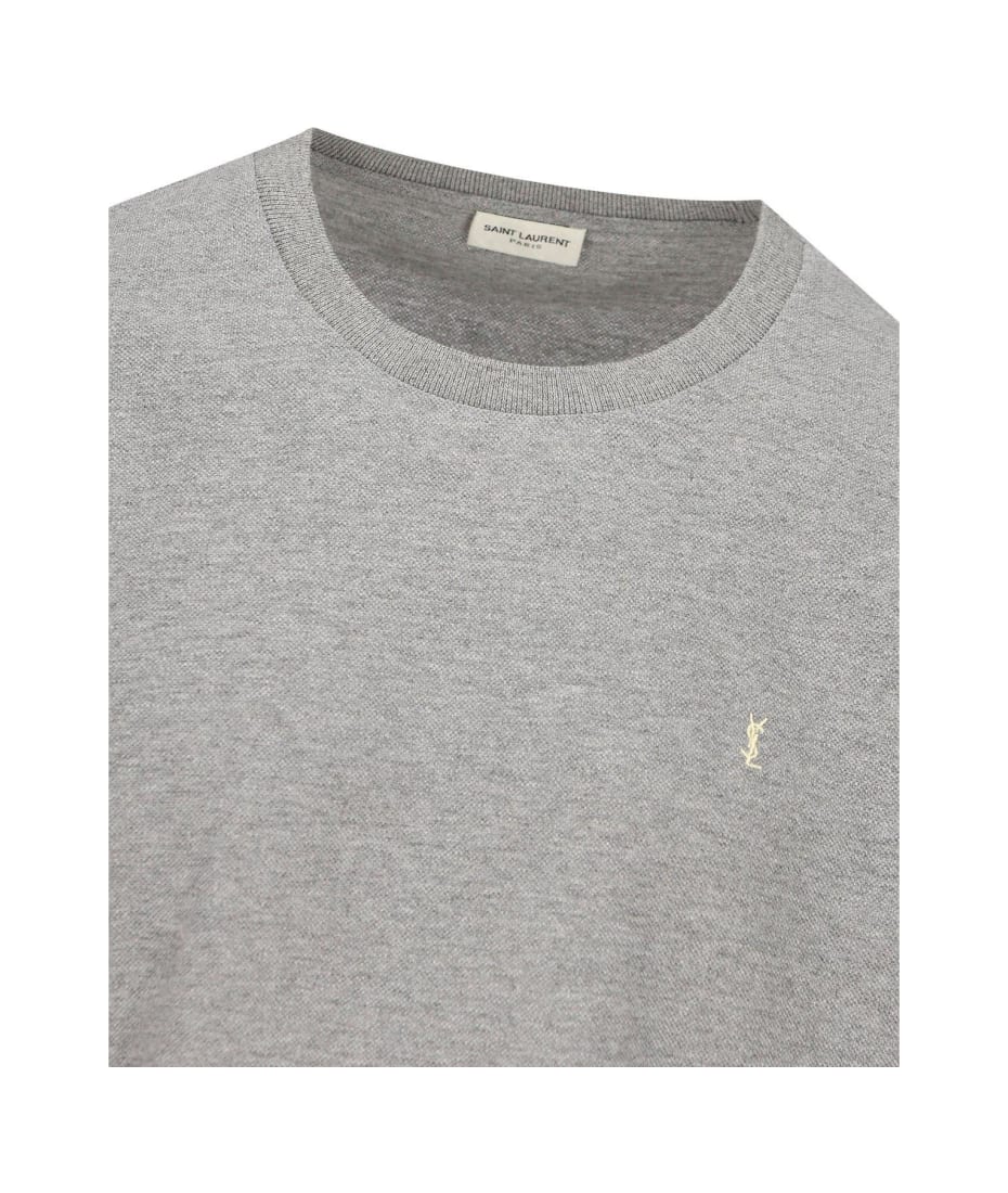 【送料&関税込】Saint Laurent Gey Crewneck T-shirt With Cass 27508f34a0024c8b7c4455142459e9